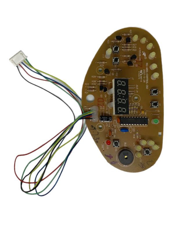 Tablero selector de funciones para olla multiusos Oster 4801.
