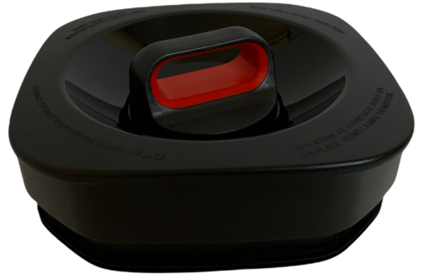 Tapa cuadrada negra de licuadora Oster Xpert Series