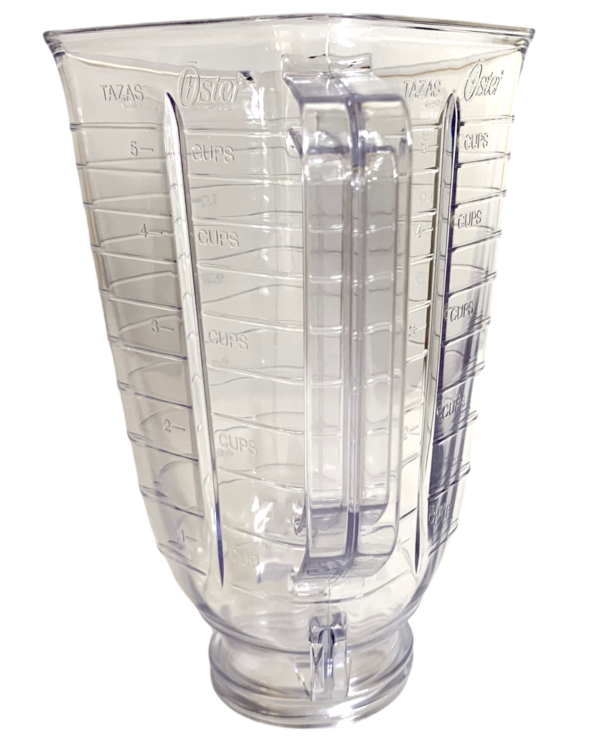 Vaso de plástico cuadrado para licuadora Oster